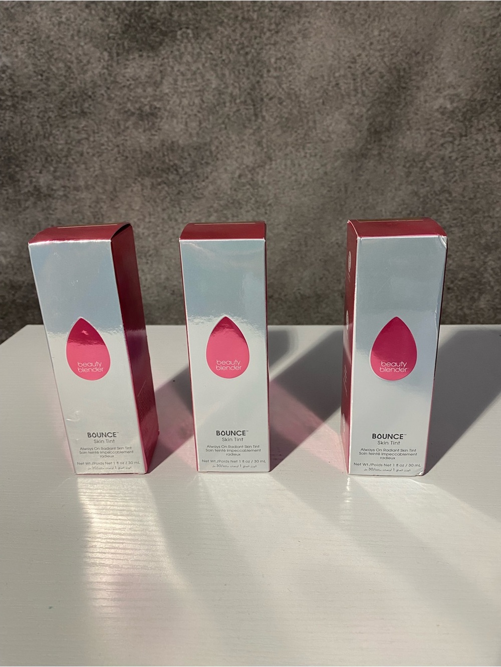 Lot of 3 Beautyblender Bounce Always On Radiant Skin Tint Deep 2 1oz